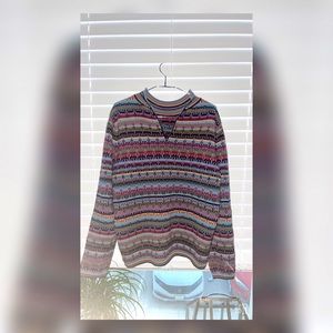 Quarter zip sweater size M